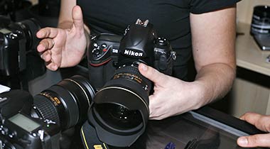 Die neue Nikon D3 mit AF-S Nikkor 14-24 mm / 2,8