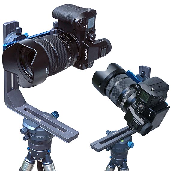 Novoflex Panoramakopf VR-System Pro II mit Fujifilm GFX50S