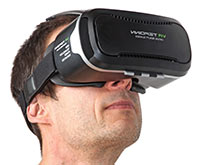 VR-Cardboard VR-Headset Panorama